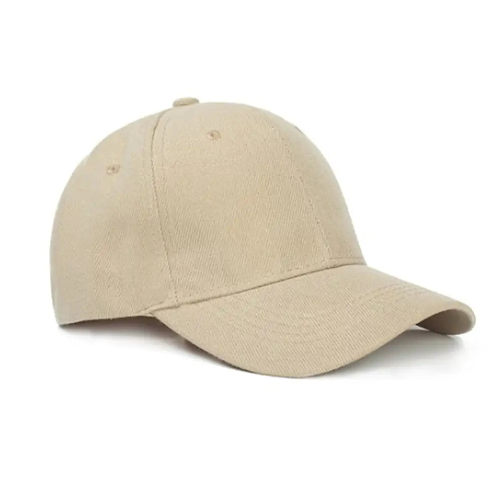 Unisex Plain Curved Hat Outdoor