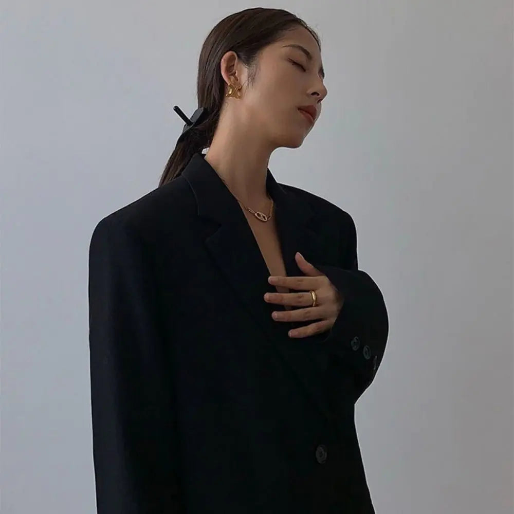 ChicEase™ Boyfriend Oversized Blazer