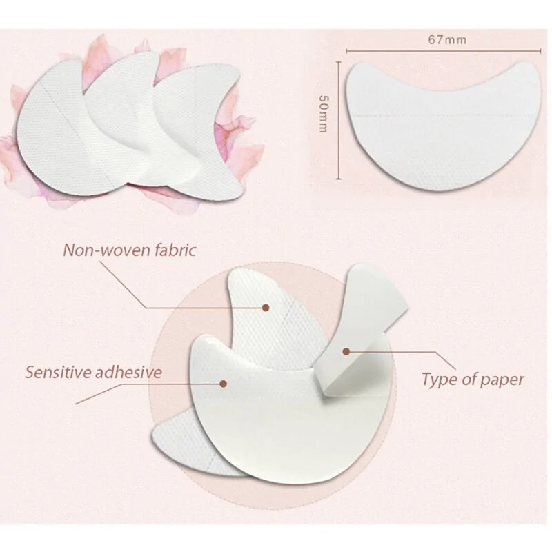 Disposable Eyeshadow Shields for Makeup Application