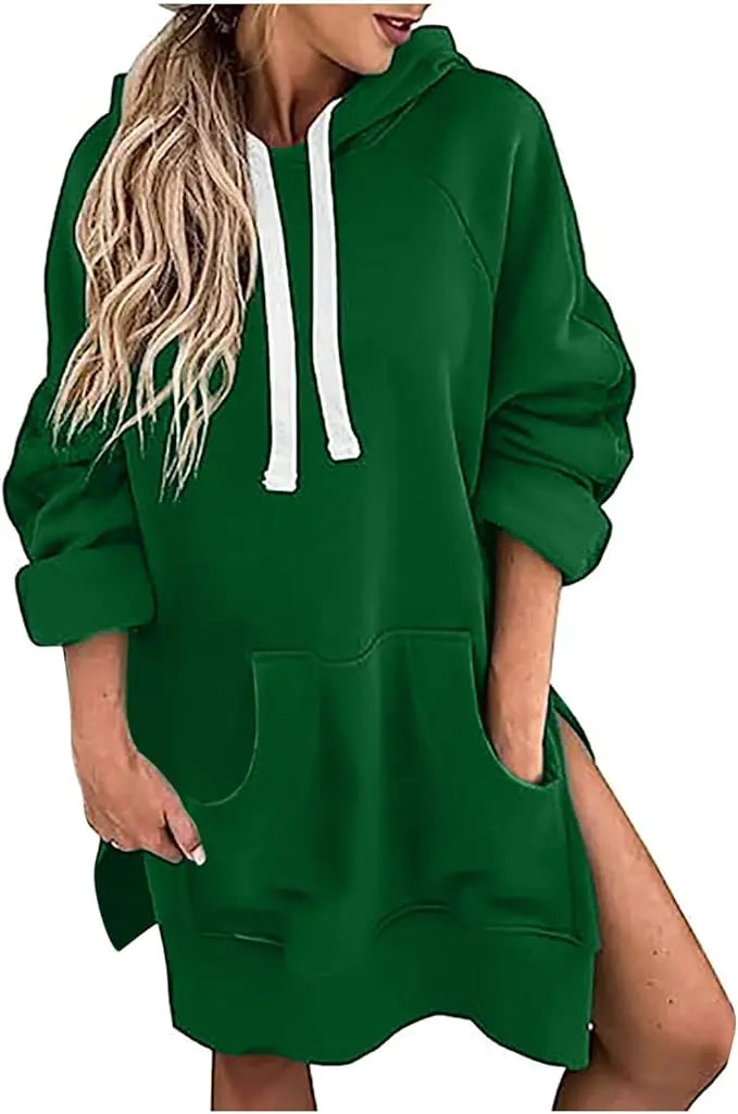 Oversized Hoodie Dress