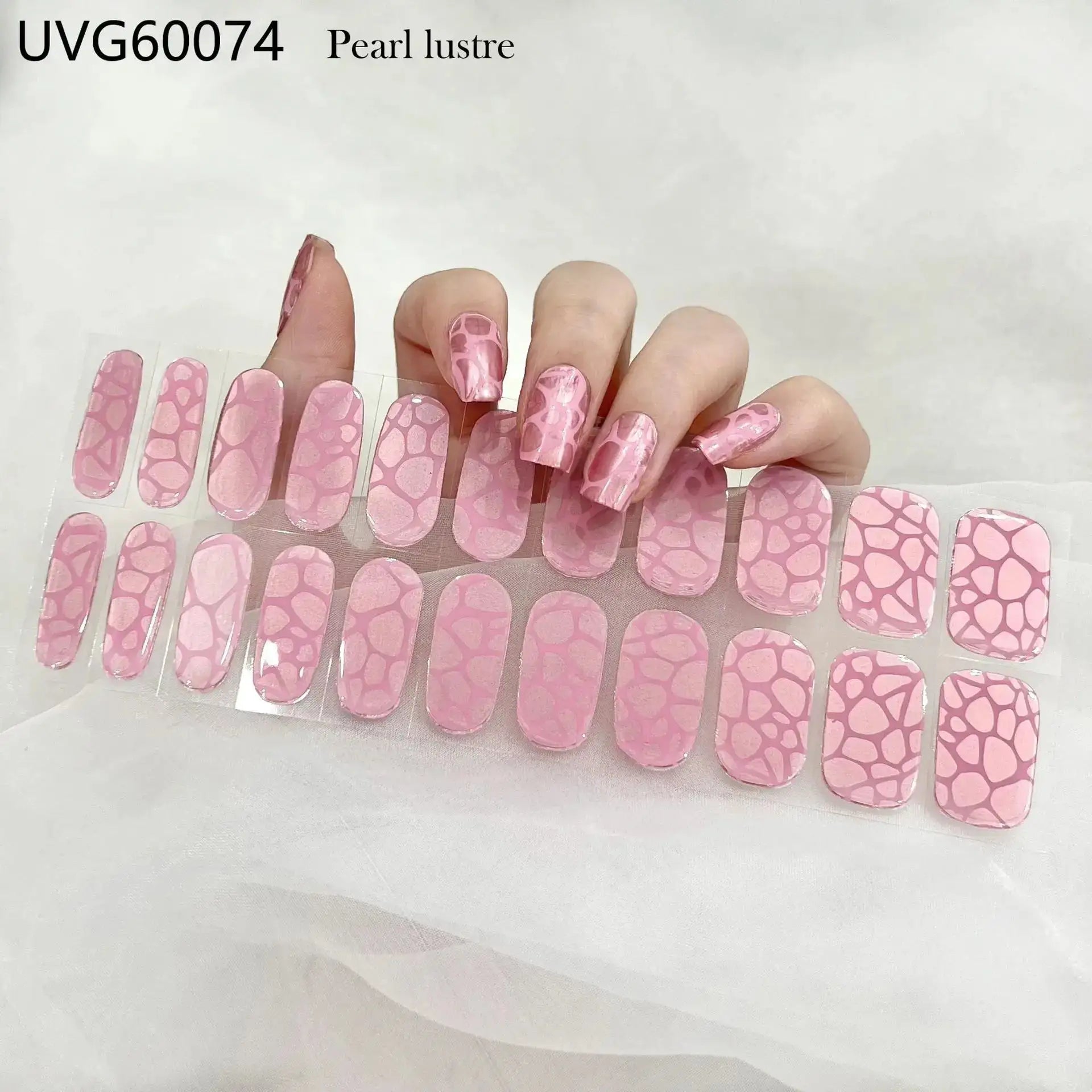 22 Tips Semi-Cured Gel Nail Stickers