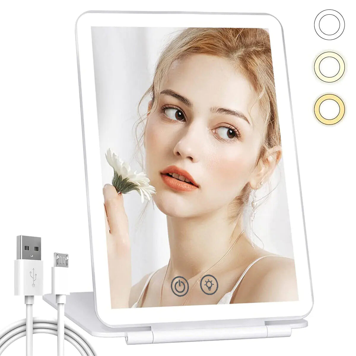 Luminous Touch Makeup Mirror