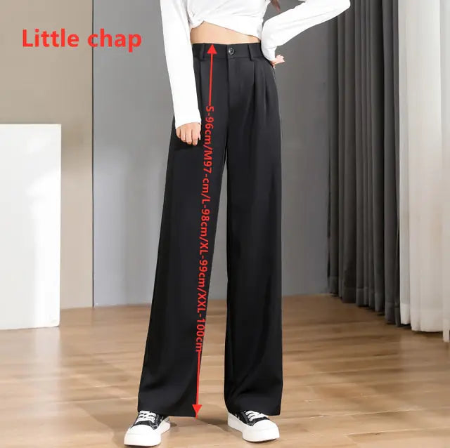 Women's Chic Vintage High Straight Pants