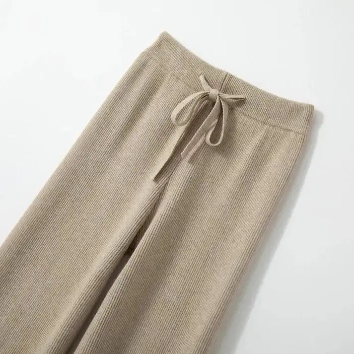 High Waisted Drawstring Pants