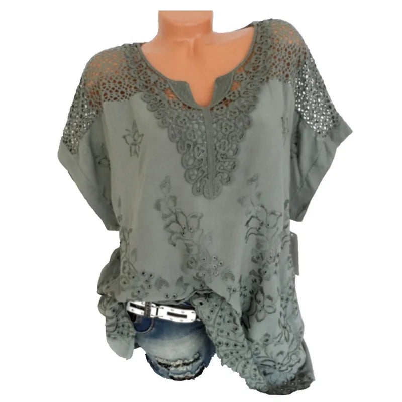 Women's Short Sleeve Blouse