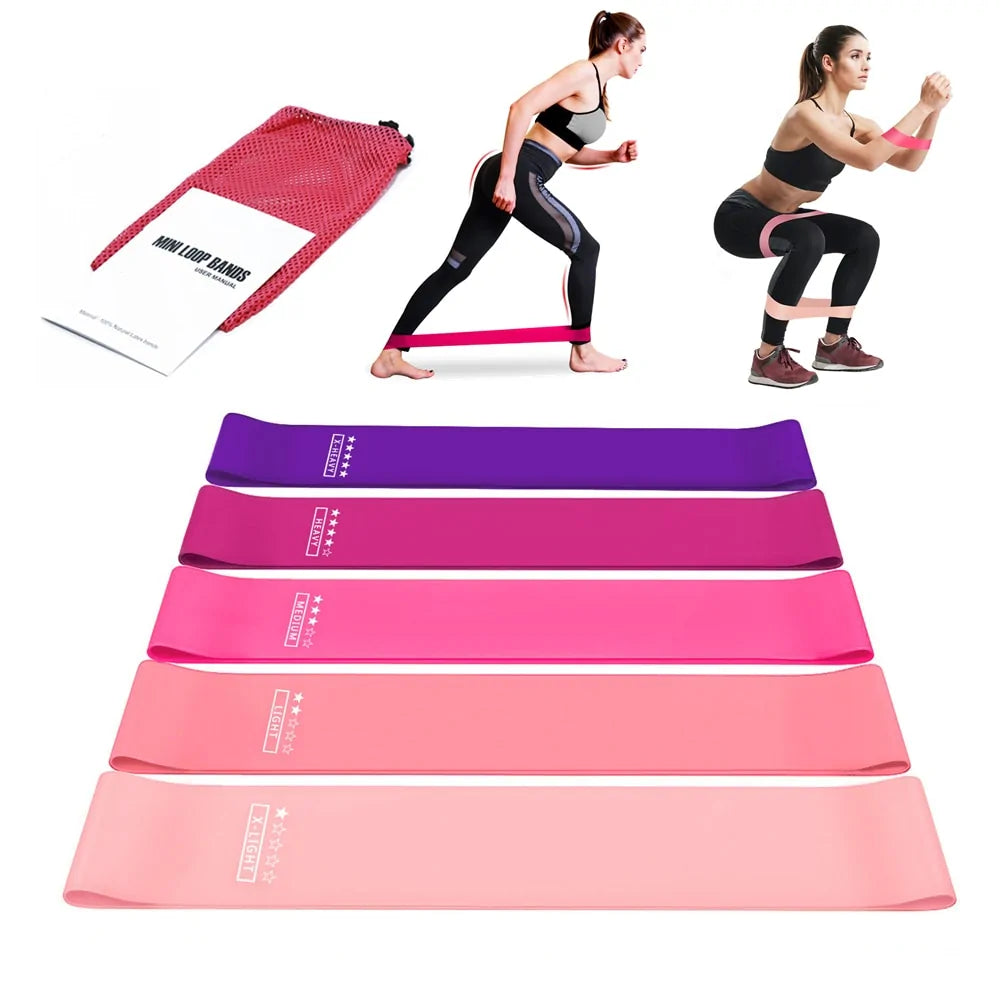 16PCS Resistance Band Set: Home Gym Fitness Training