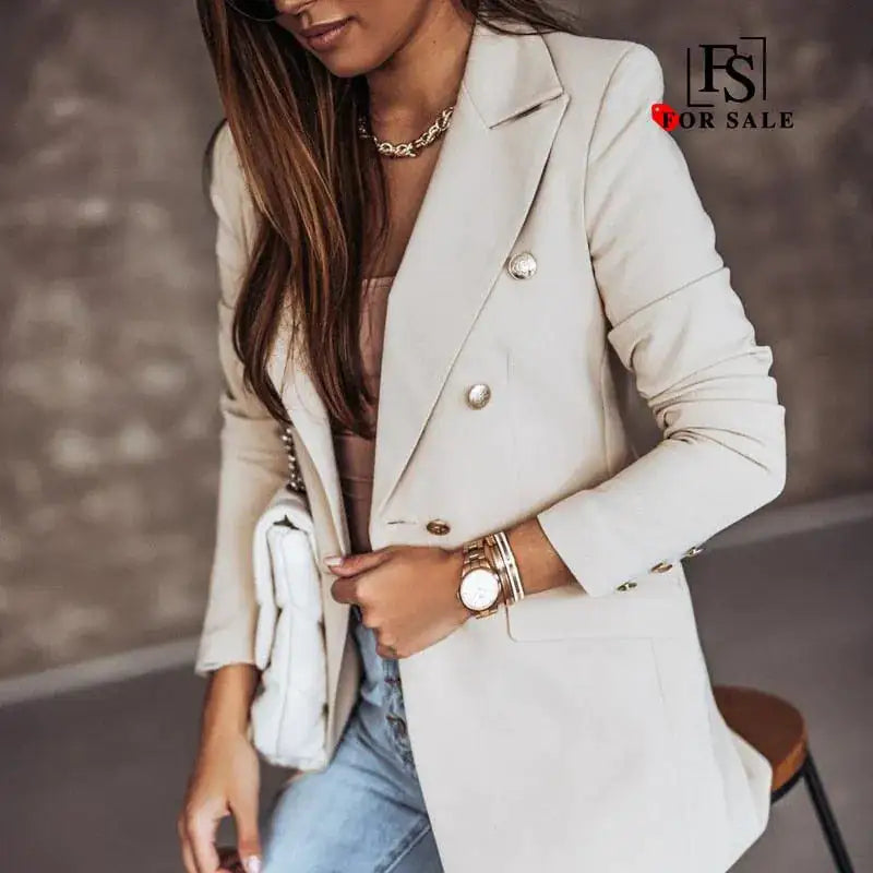 EleganceEve™ Tailored Feminine Blazer.