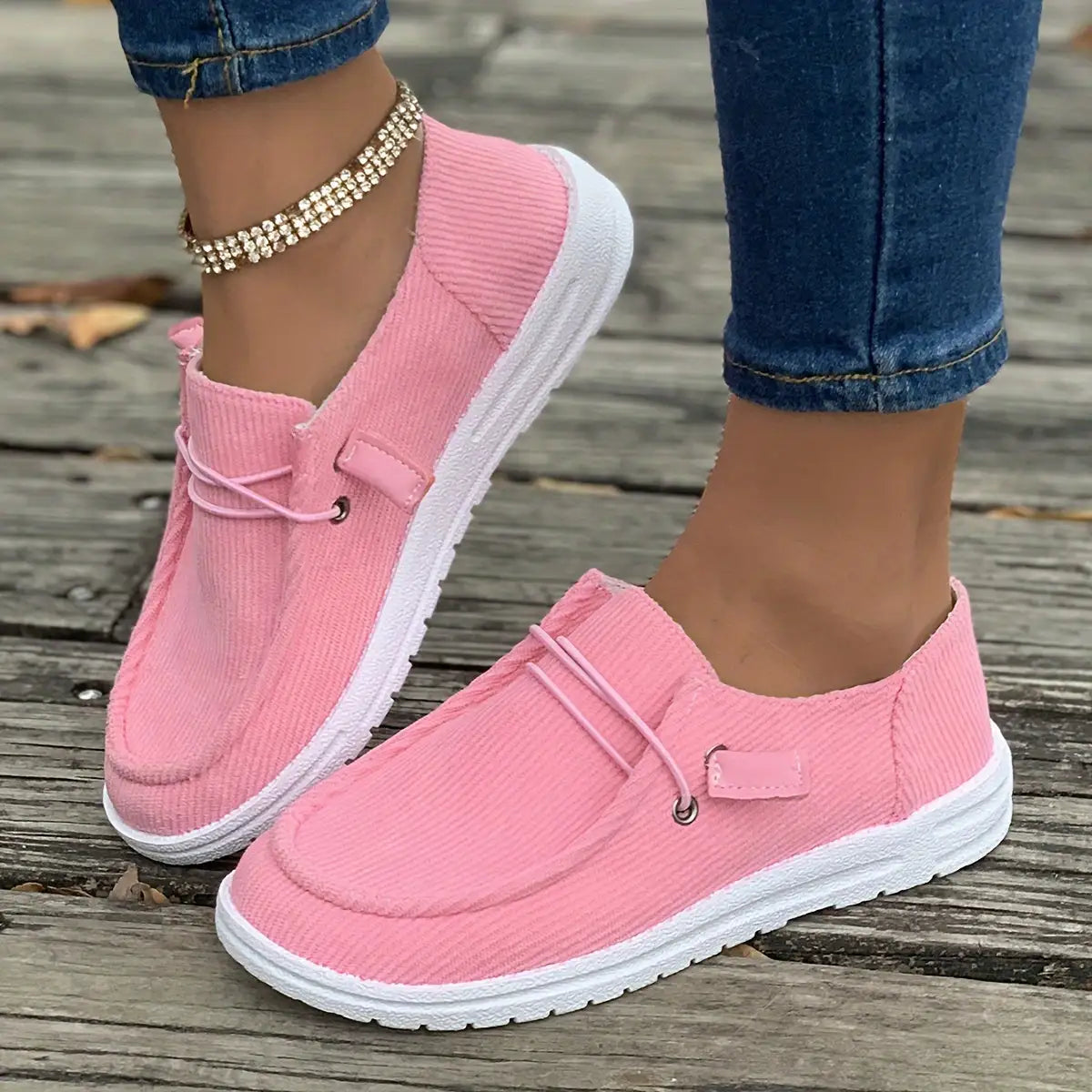 Lux Non Slip Canvas Women Sneakers