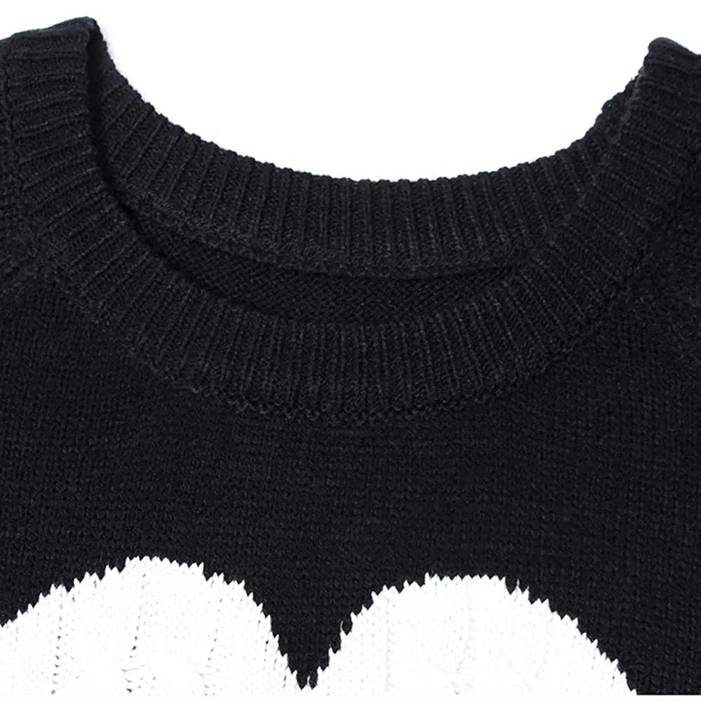 Heart Detail V-Neck Sweater