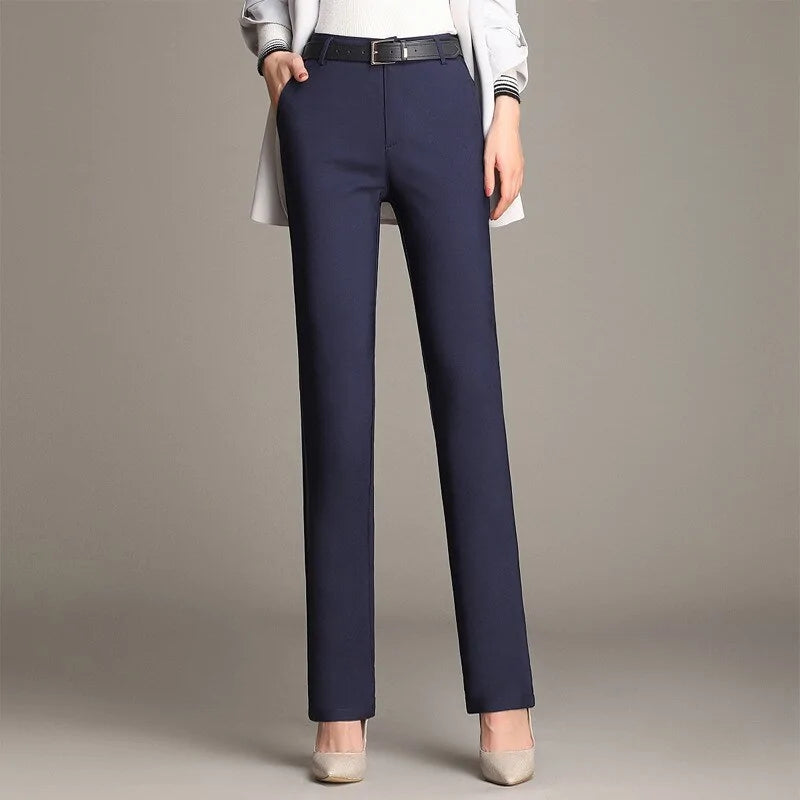 Women's Straight Leg Office Trousers