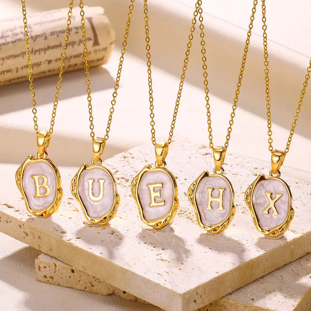 Letters Dimensional Necklace