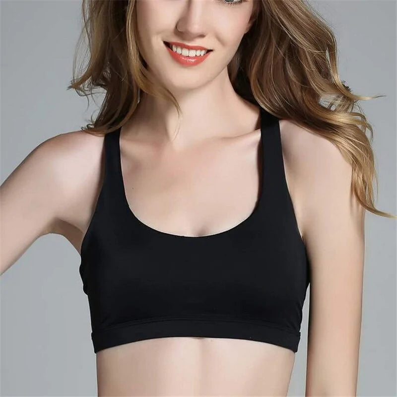 Padded Shake-Proof Yoga Sports Bra for Women