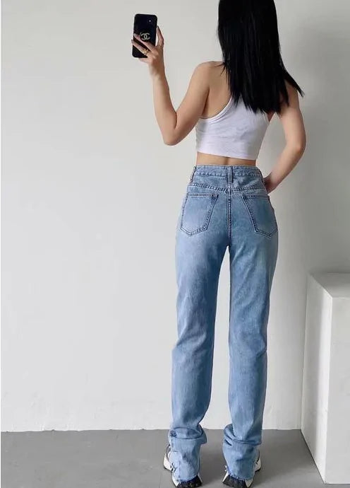 High Waist Urban Fashion Jeans