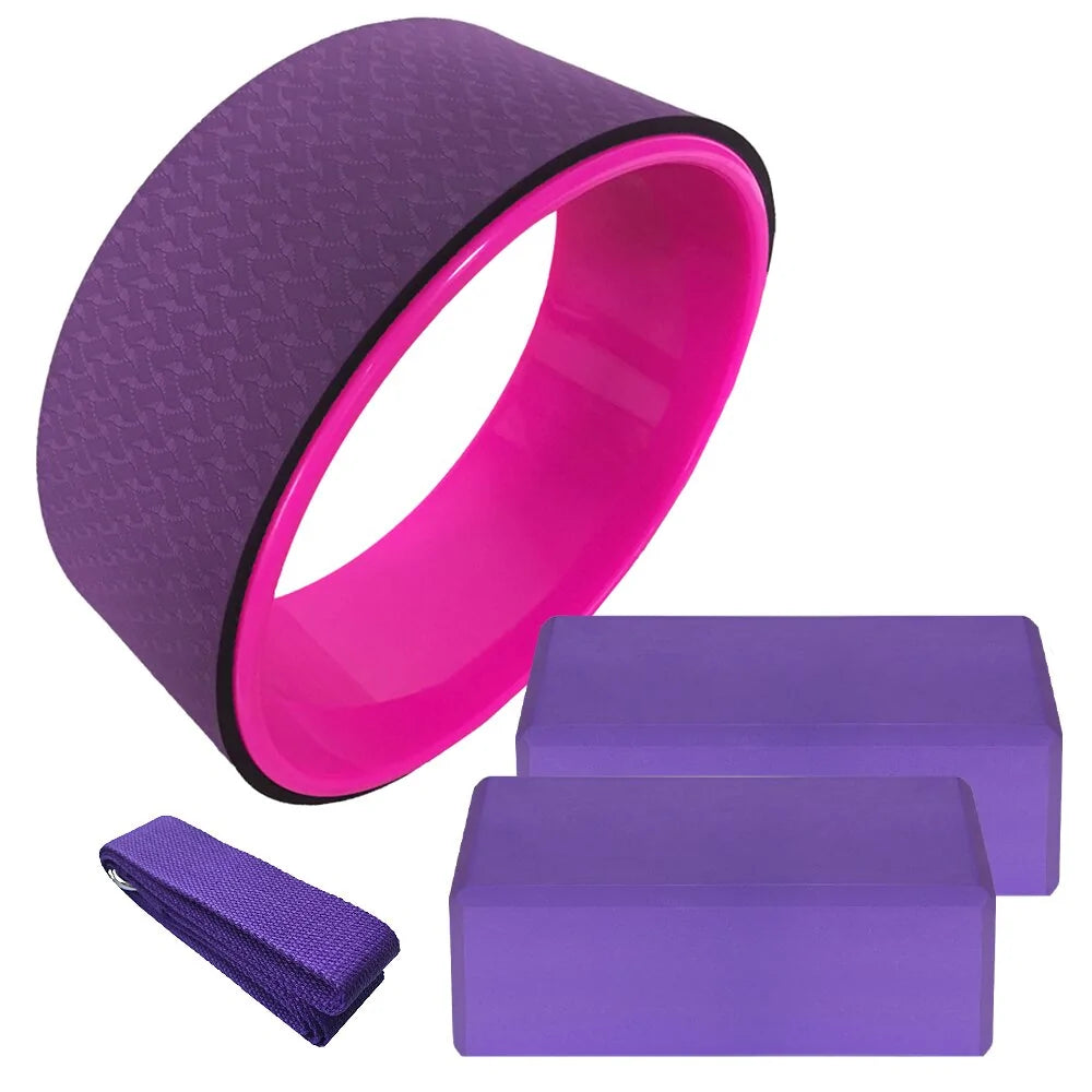 Trendy Yoga Equipment Set Bundle