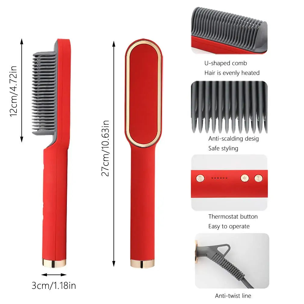 Ceramic Hair Curler Brush