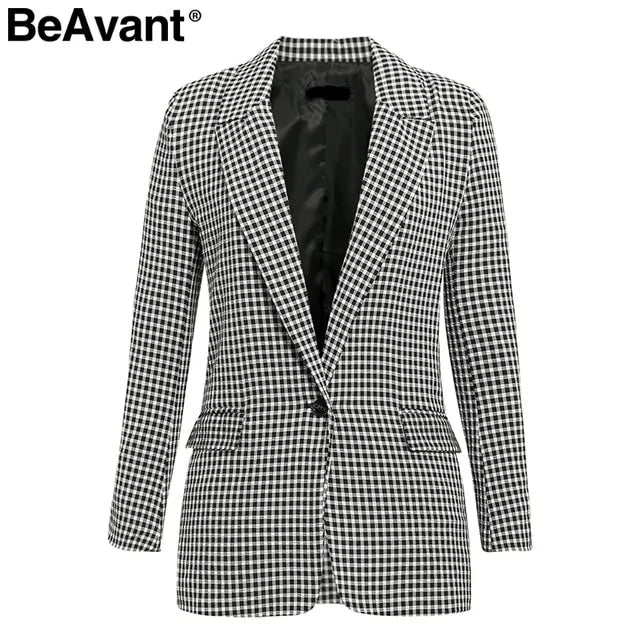 Elegant Plaid ChicCheck™ Women’s Blazer