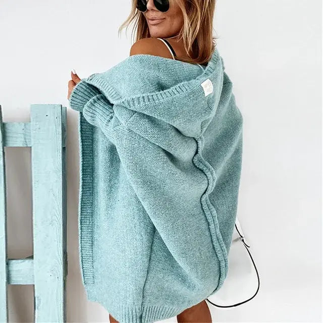 Oversized Cardigan Coat Sleeve