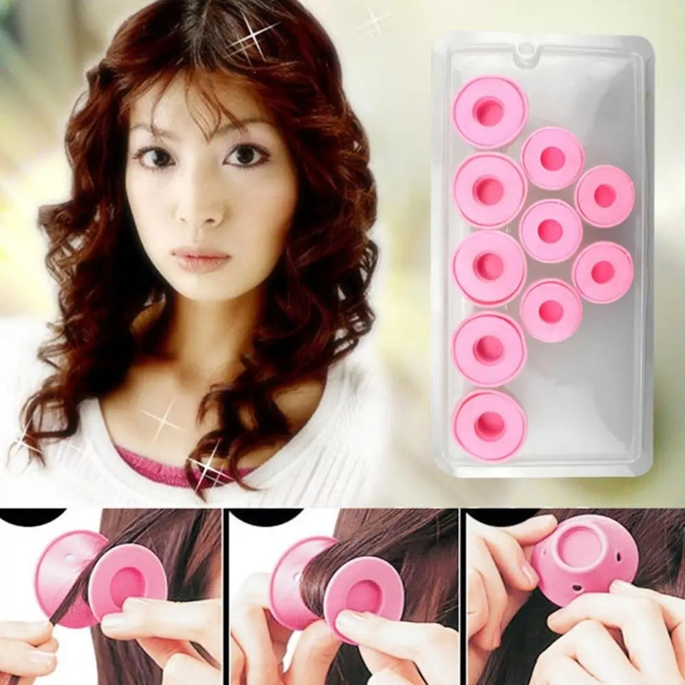 Mushroom Hairstyle Silicone Roller