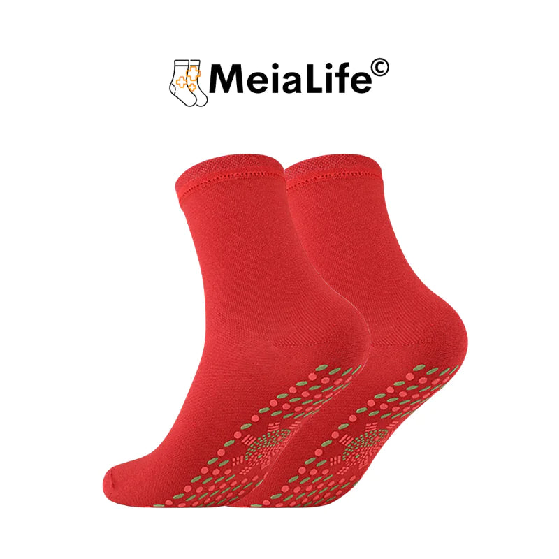 Self-Heating Magnetic Socks