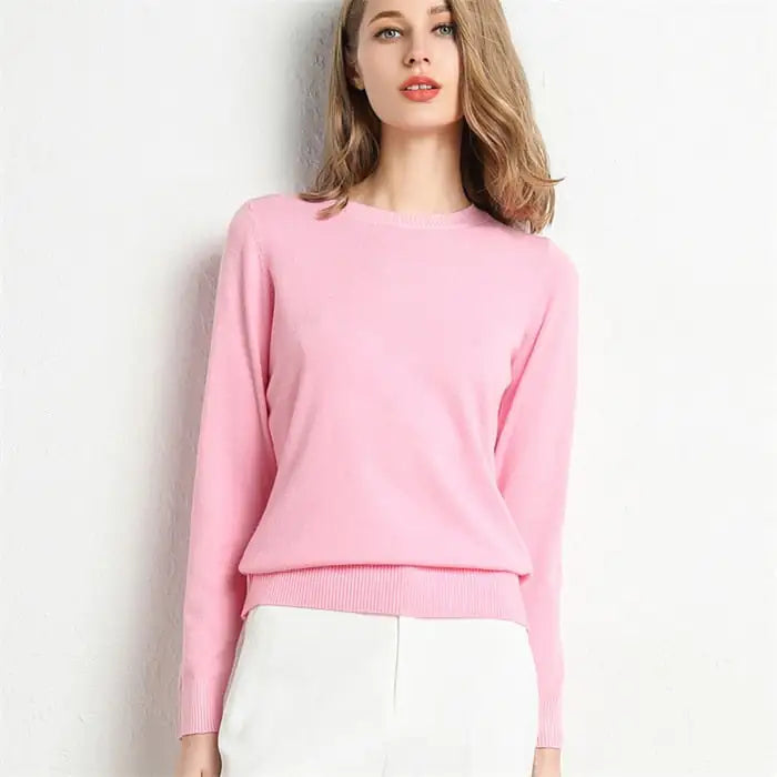 Knitted Pullover Cashmere  Women Sweater