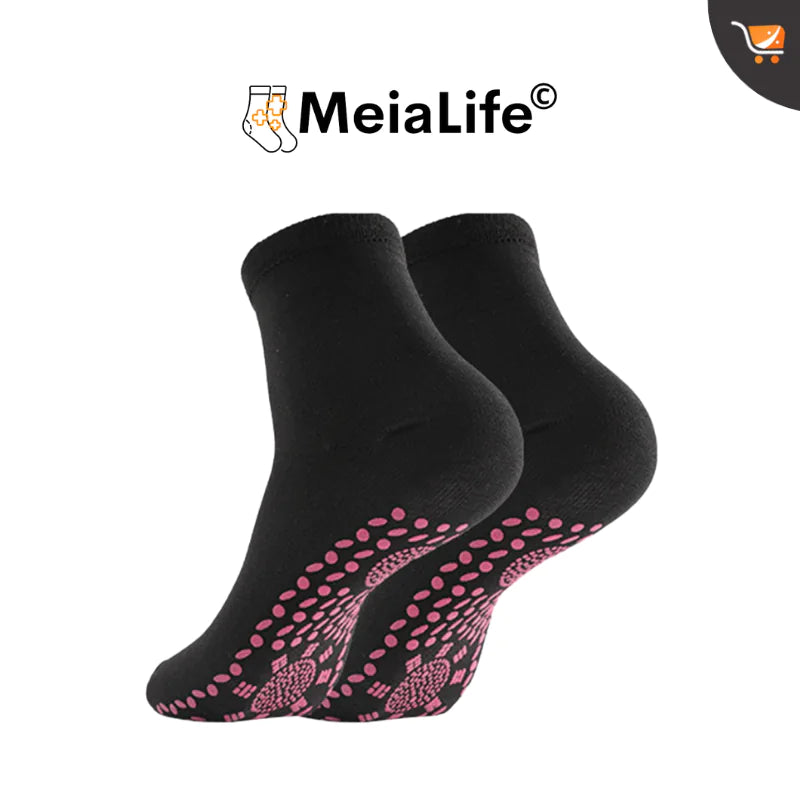 Self-Heating Magnetic Socks