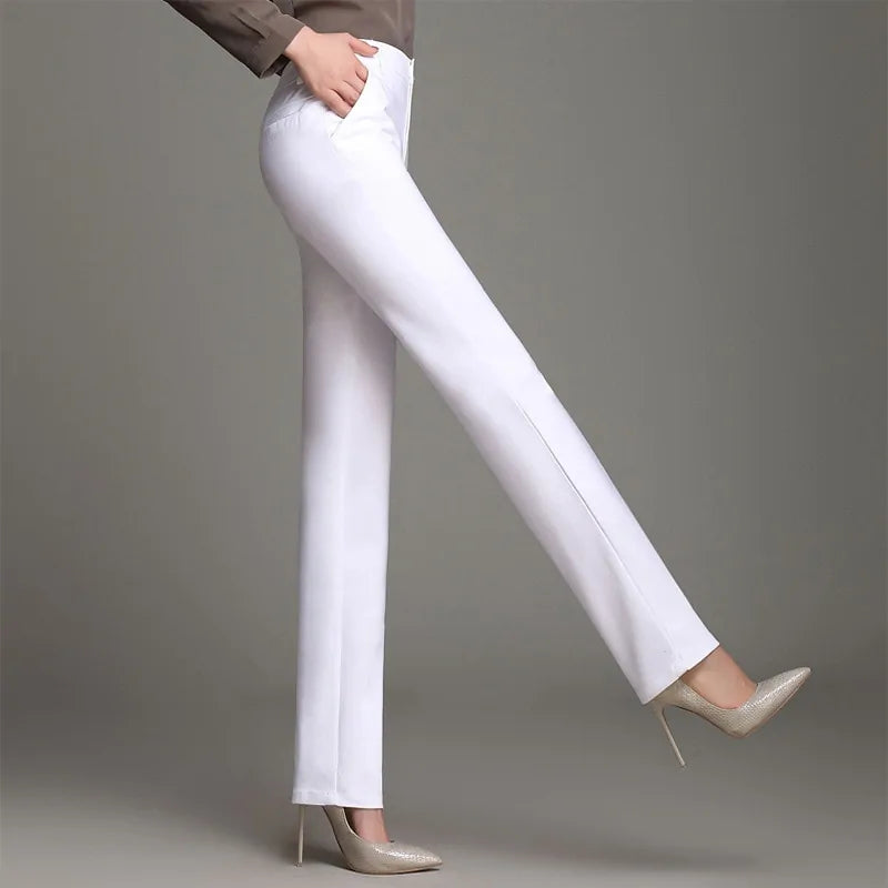 Women's Straight Leg Office Trousers