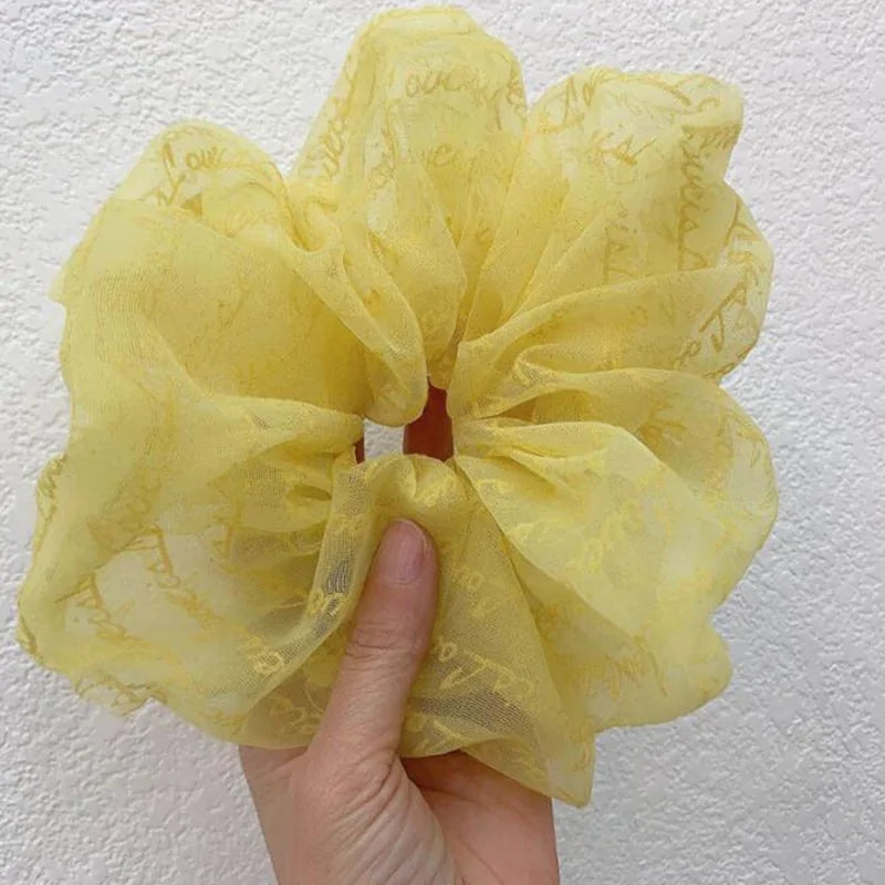 Oversized Hair Scrunchies For Women