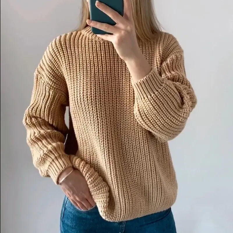 Women's Knitted Loose Style Sweater