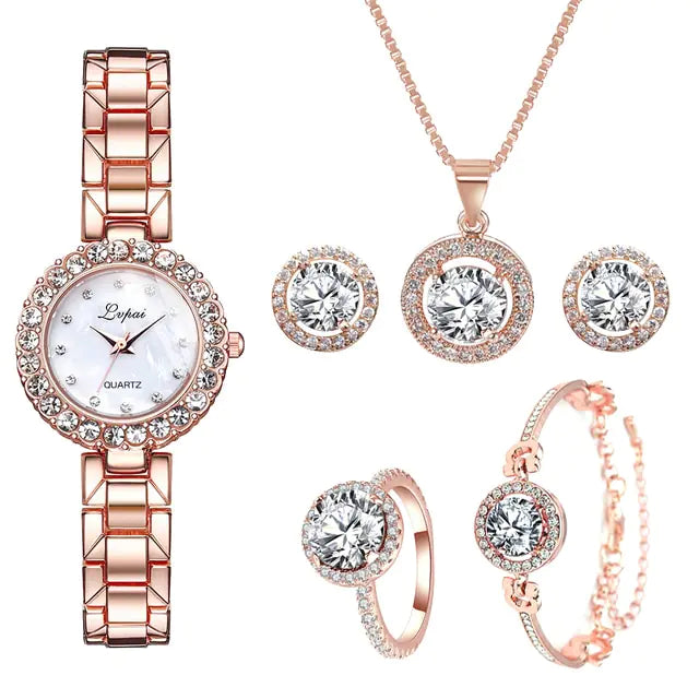 Rose Gold Quartz Wrist watches