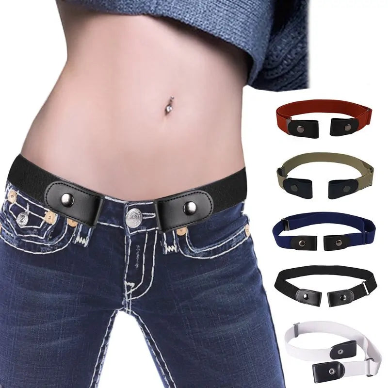 Buckle-Free Elastic Invisible Belt