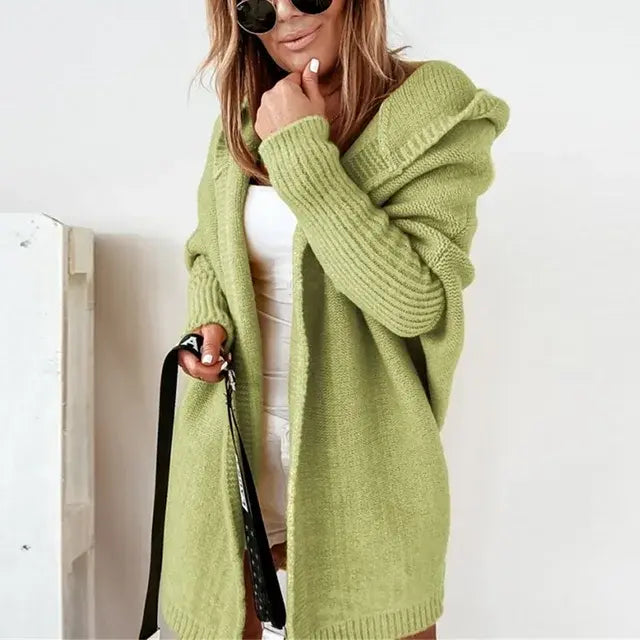 Oversized Cardigan Coat Sleeve