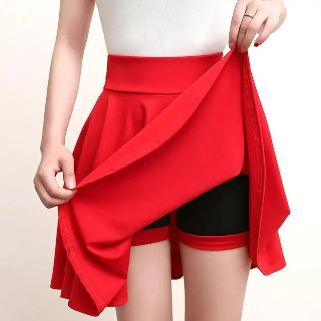 Wardrobe Malfunction Free Shorts Skirt