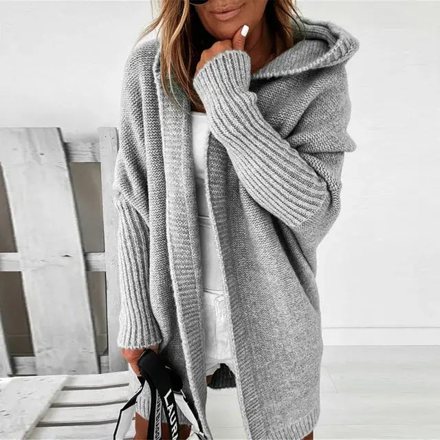 Oversized Cardigan Coat Sleeve