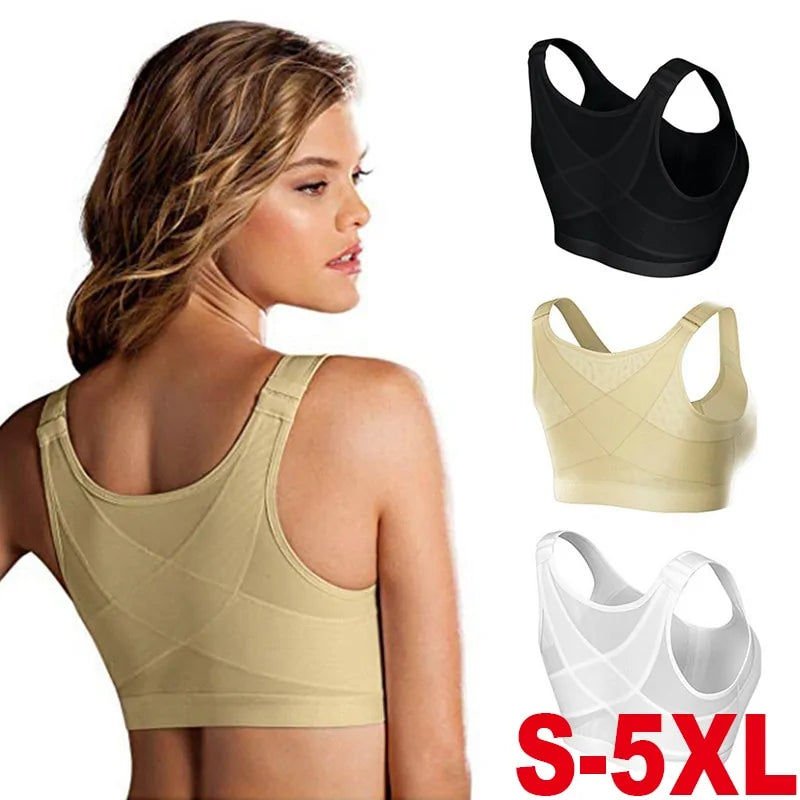 Sports Bra Women's  Posture Corrector Booster Bra