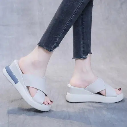 Summer Wedge Platform Sandals